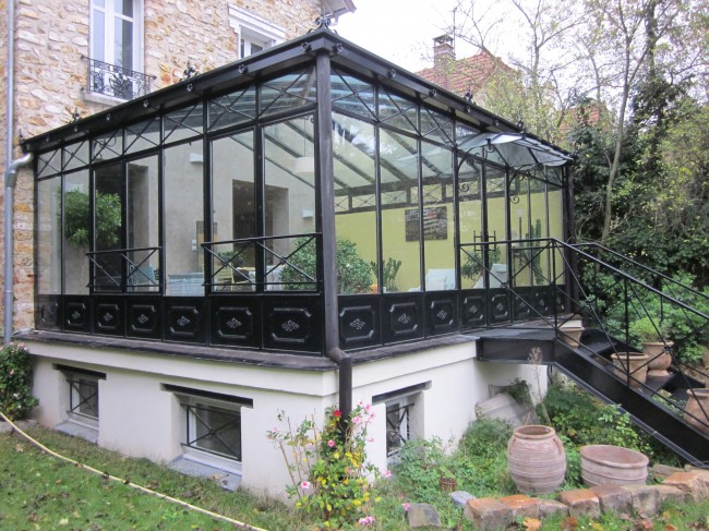 Lucien longueville, maître artisan serrurier, métallier ferronnier ... Victorienne décor Véranda